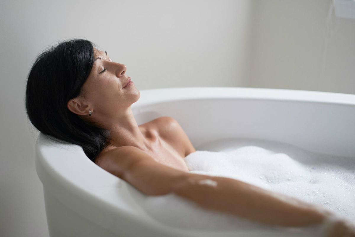 restless legs syndrome soak in tub